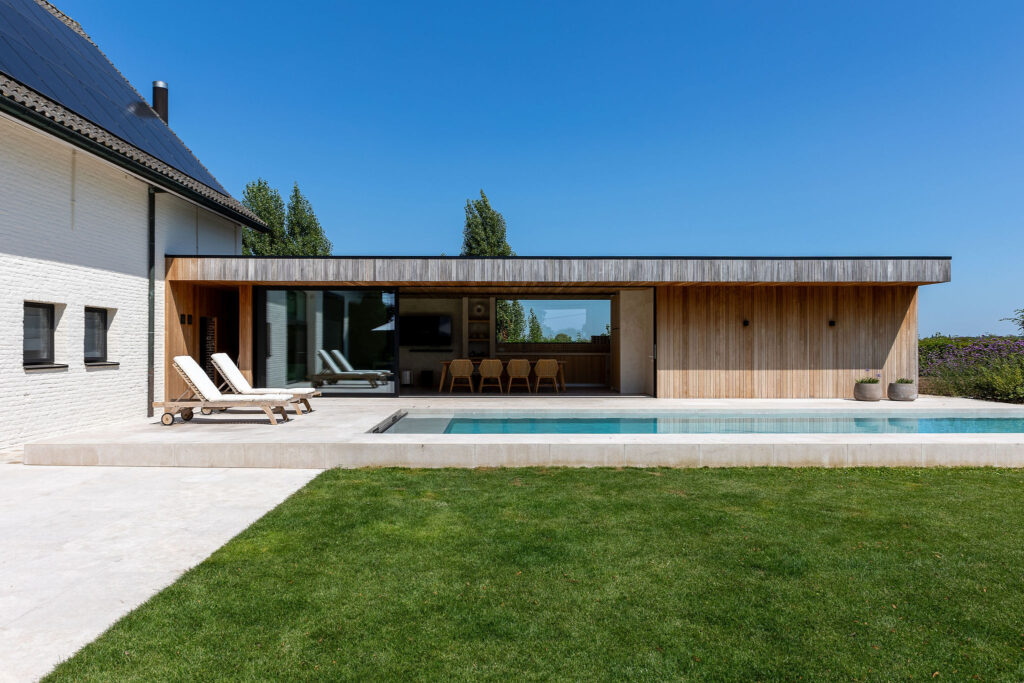 Poolhouse + zwembad